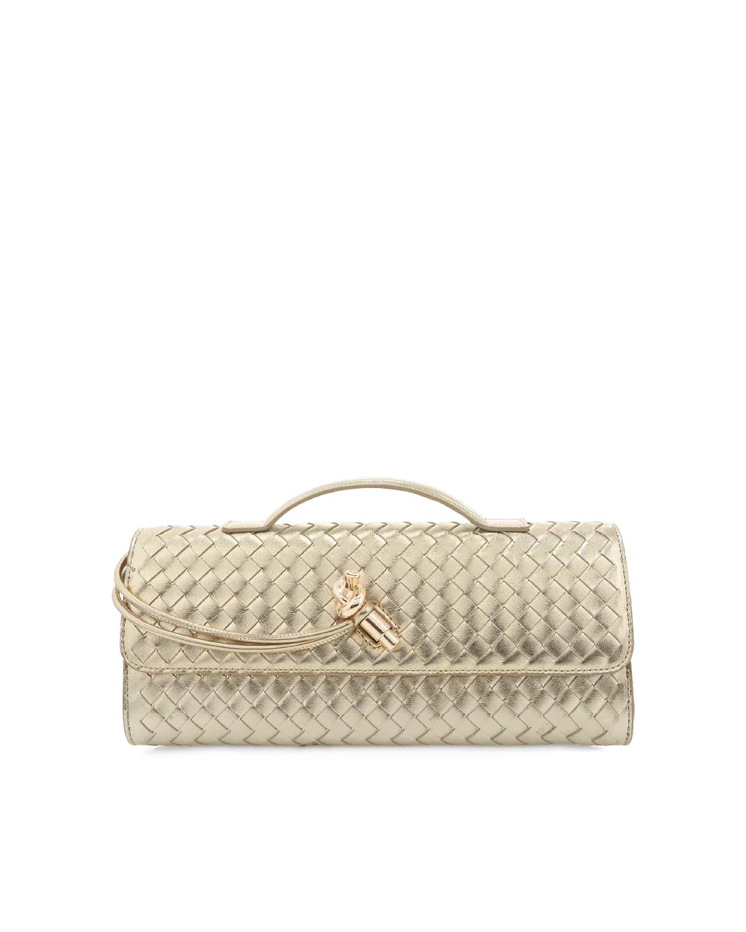 ALICE CLUTCH BAG - GOLD METALLIC