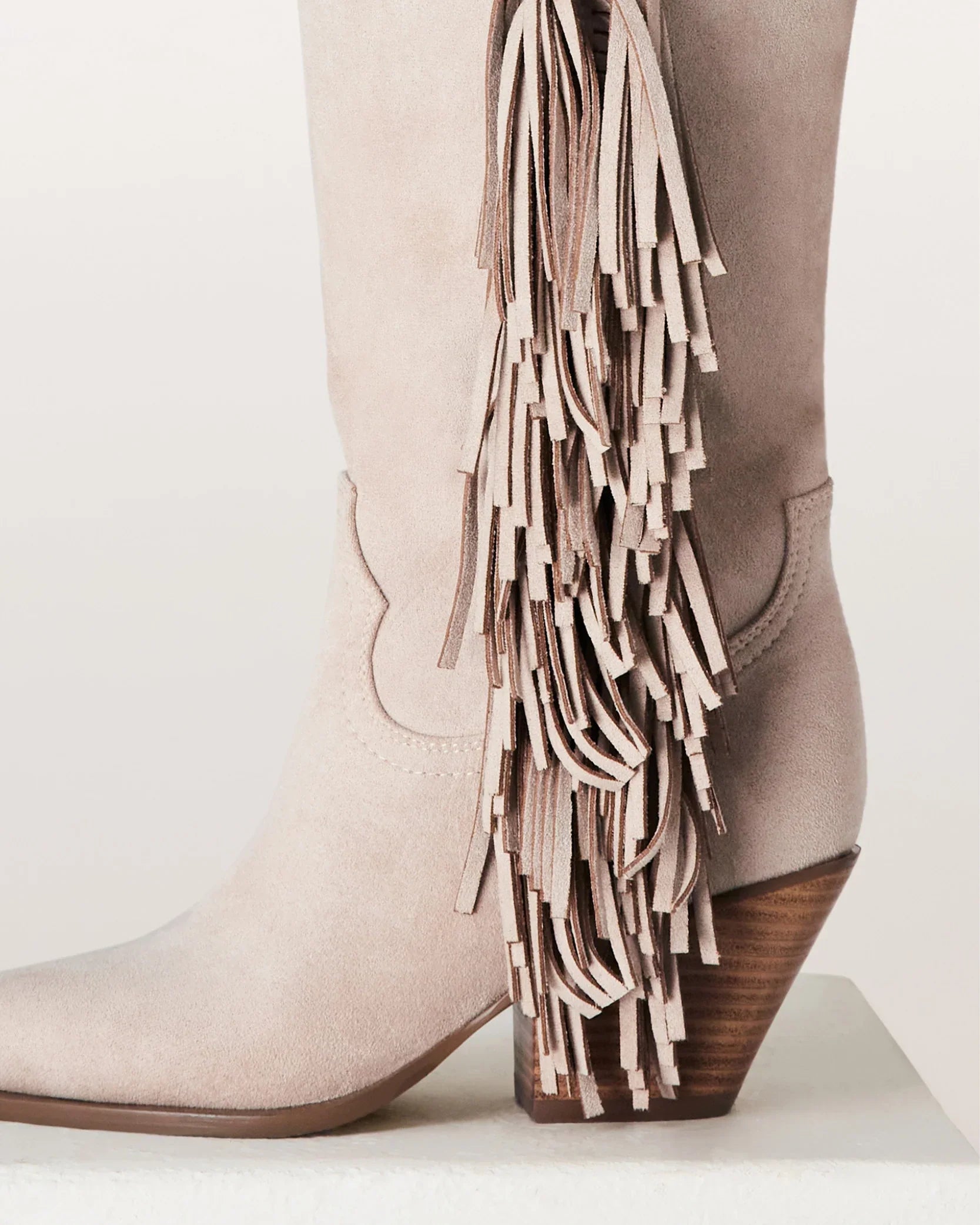ARDIE - LIGHT BEIGE SUEDE