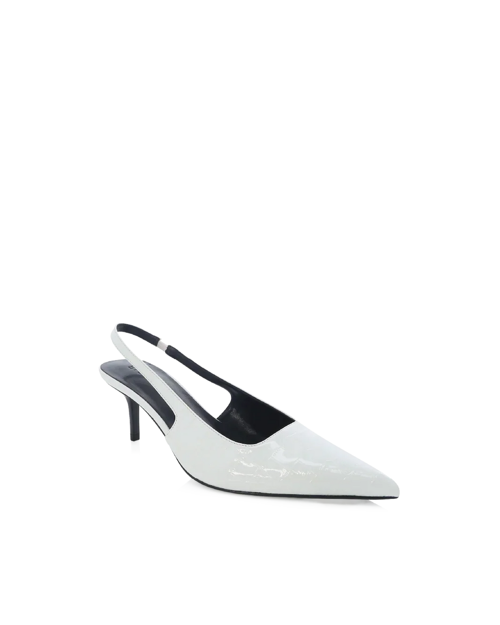 NAVEAH - WHITE PATENT CROC