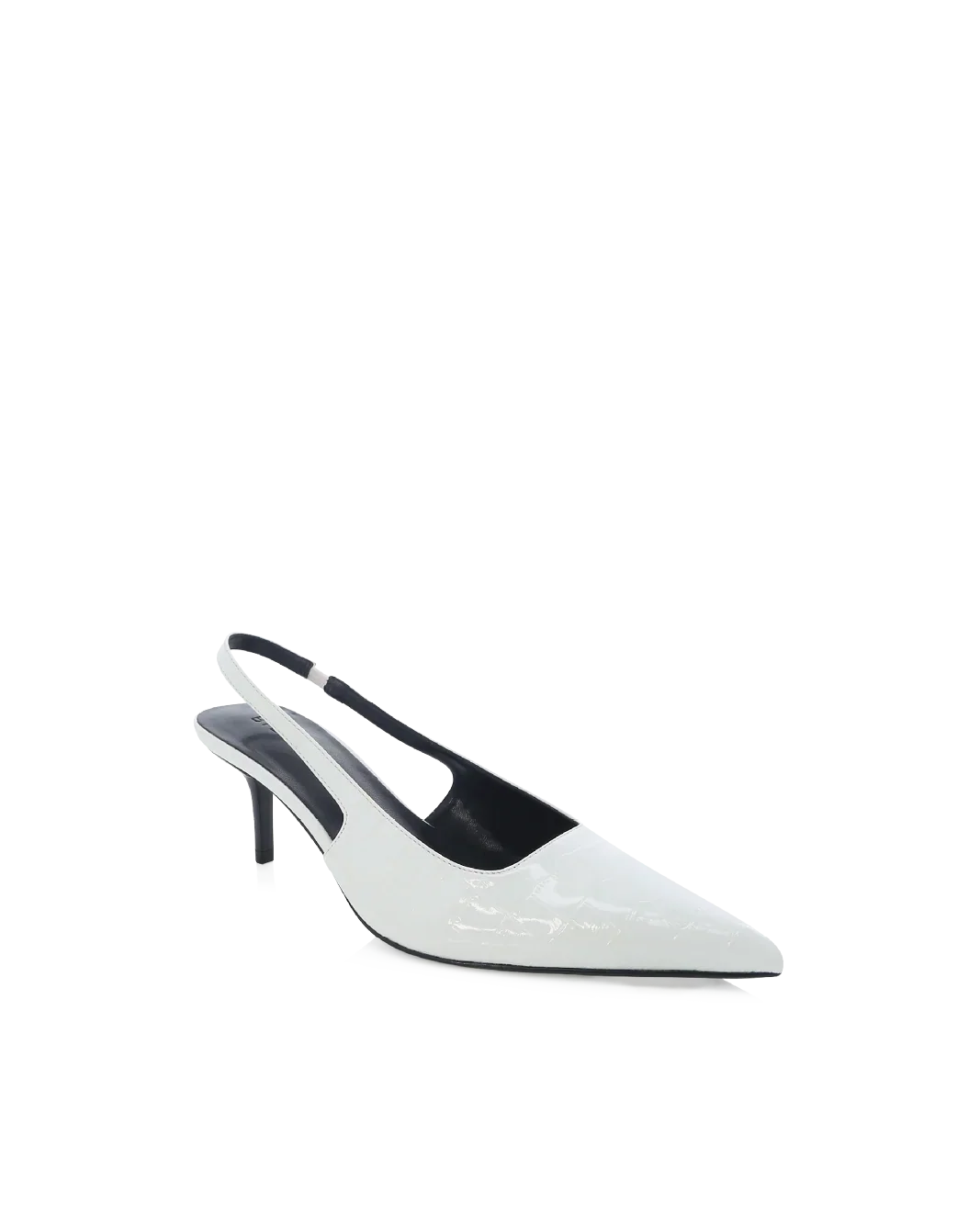 NAVEAH - WHITE PATENT CROC