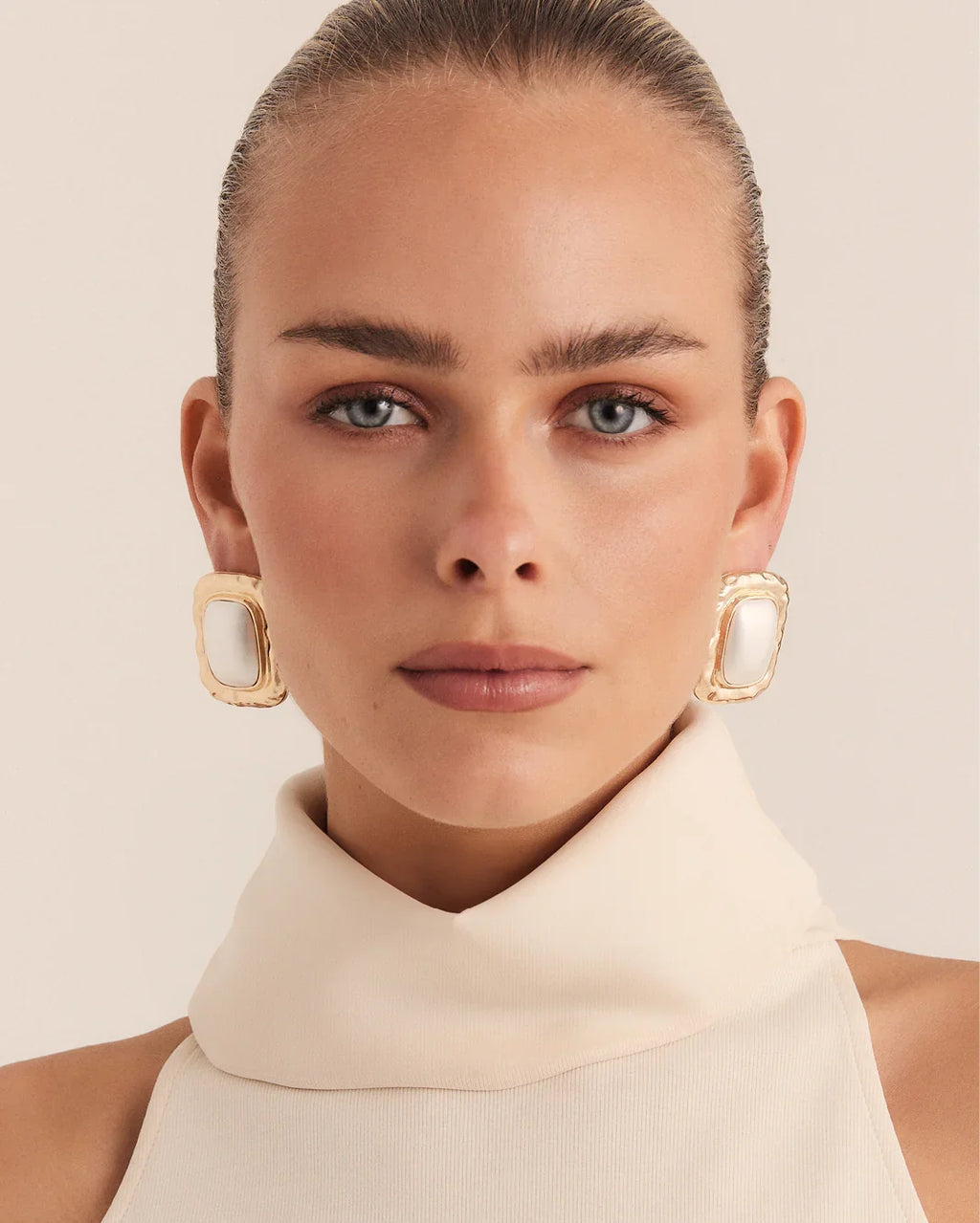 OPHELIA EARRINGS - GOLD-PEARL