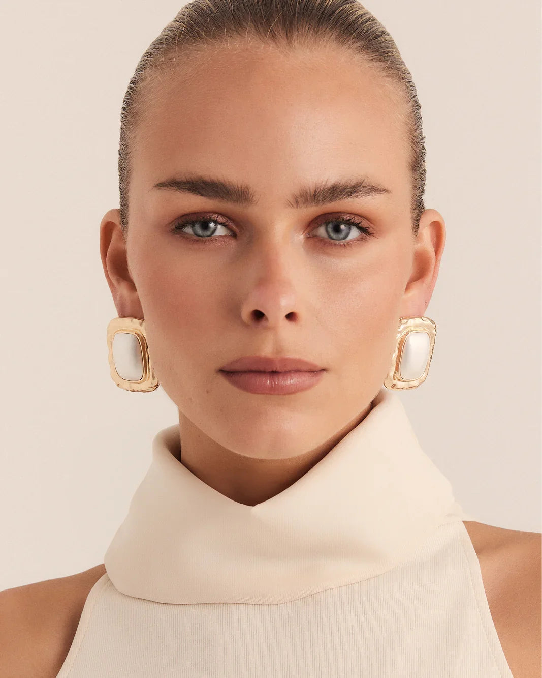OPHELIA EARRINGS - GOLD-PEARL