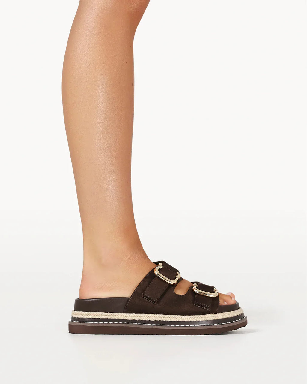 ALESSIA - DARK CACAO SUEDE