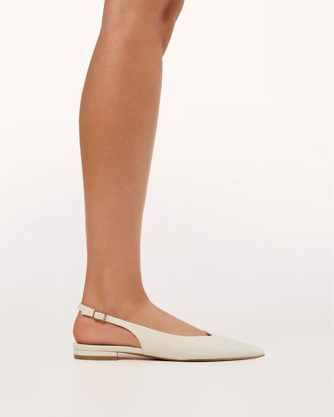MALANI - BONE SAFFIANO SHINE
