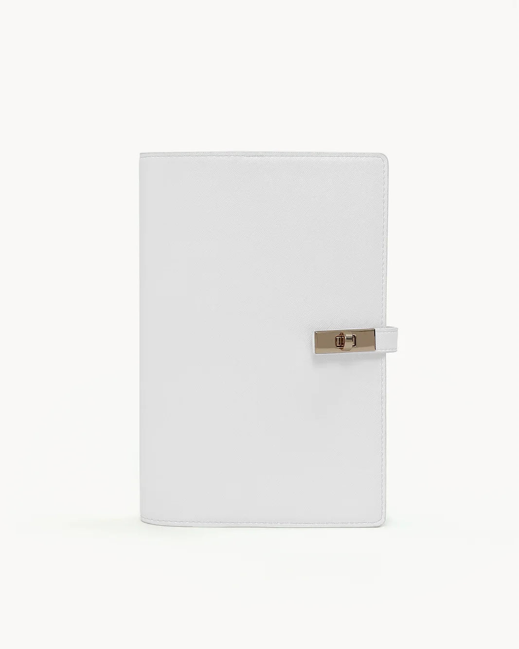 NOTEBOOK COVER - BONE SAFFIANO