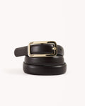 ADA BELT - DARK CACAO-GOLD