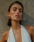 BETTY EARRINGS - GOLD-TOFFEE TORT
