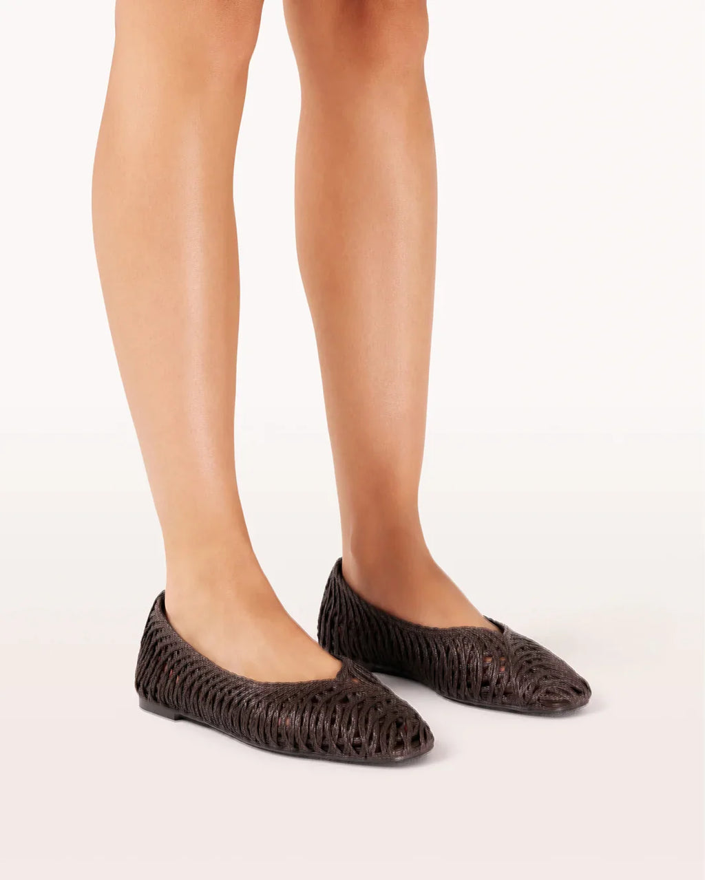 FAYETTE - CHOCOLATE RAFFIA WEAVE