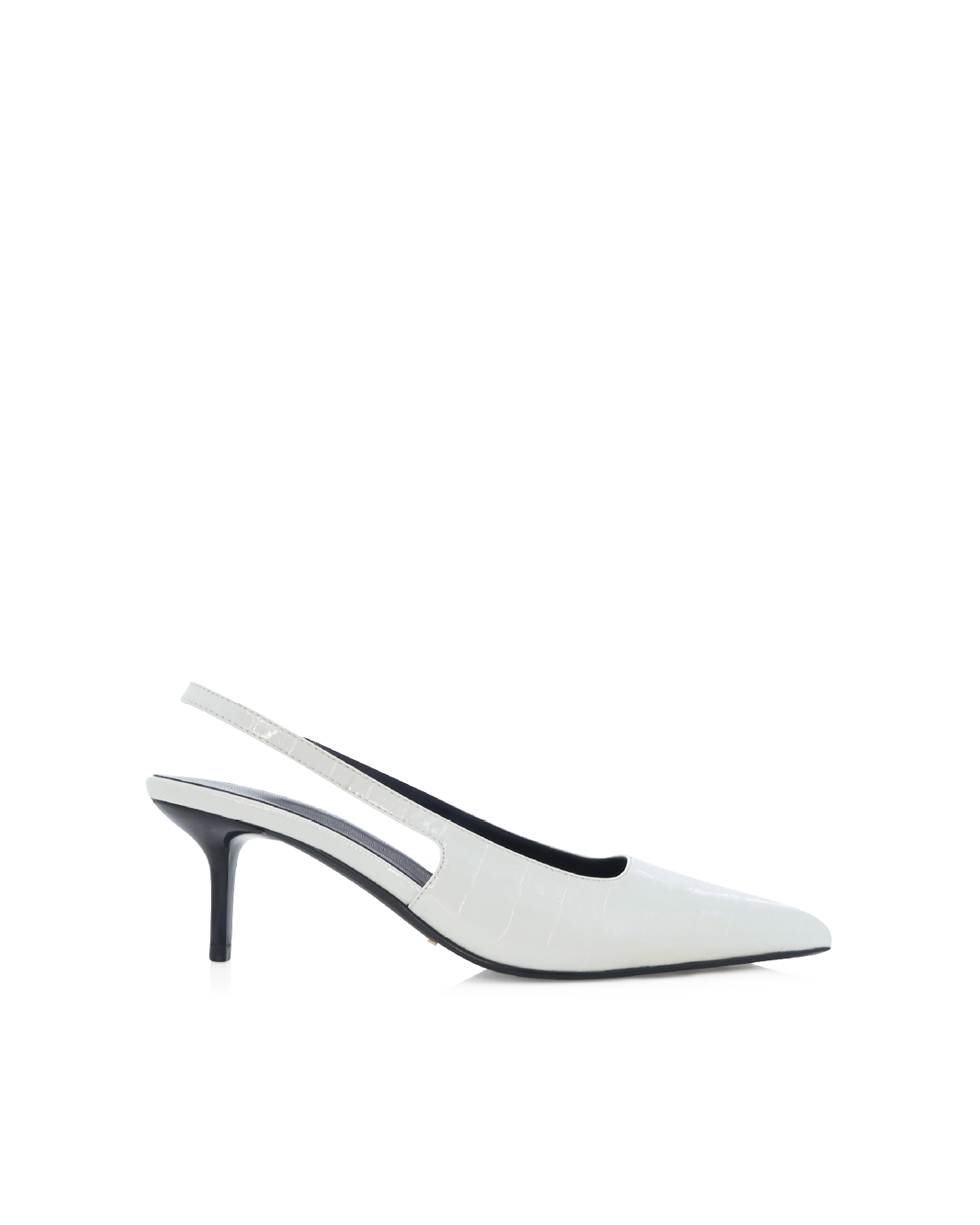 NAVEAH - WHITE PATENT CROC
